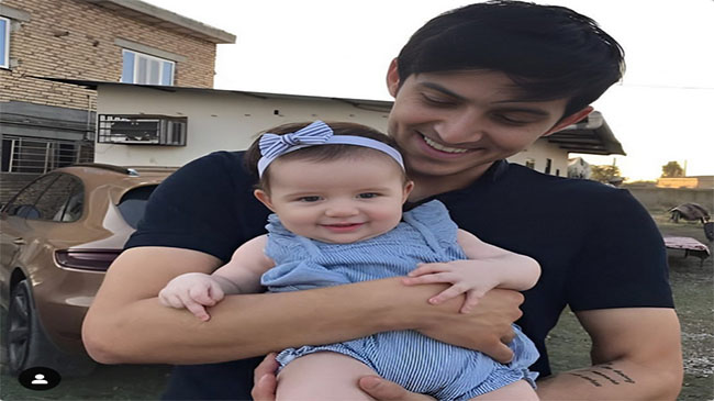 سردار آزمون و دخترش نوا