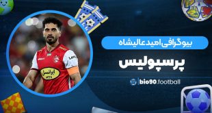 بیوگرافی امید عالیشاه پرسپولیس