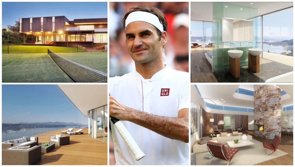 خانه های راجر فدرر خانه های راجر فدرر