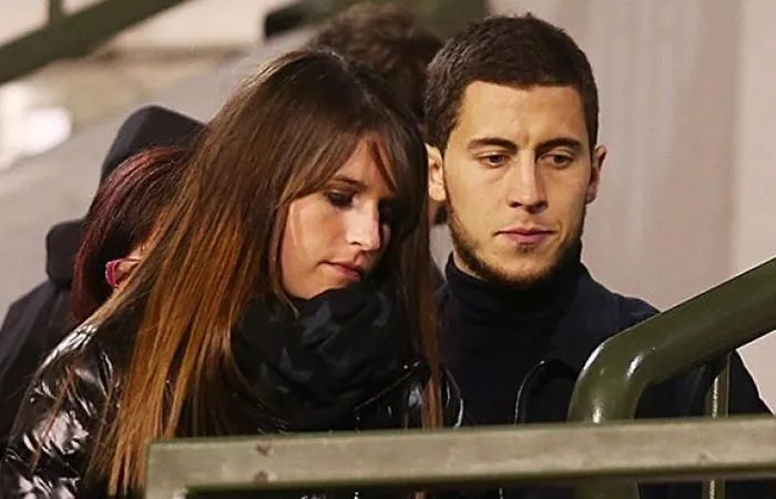 عکس ادن هازارد و همسرش