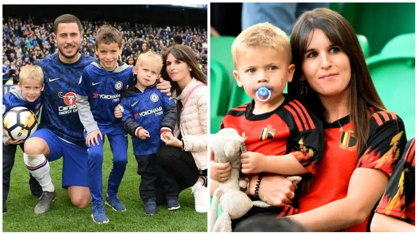 عکس خانوادگی ادن هازارد