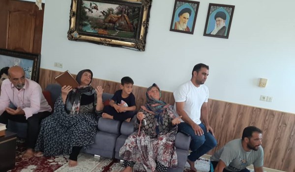 عکس خانوادگی حسن یزدانی