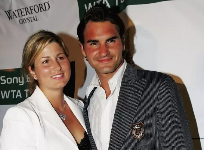 عکس زن راجر فدرر عکس زن راجر فدرر