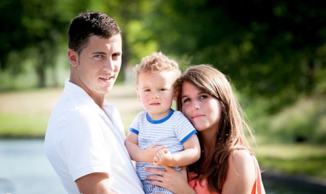 عکس همسر ادن هازارد