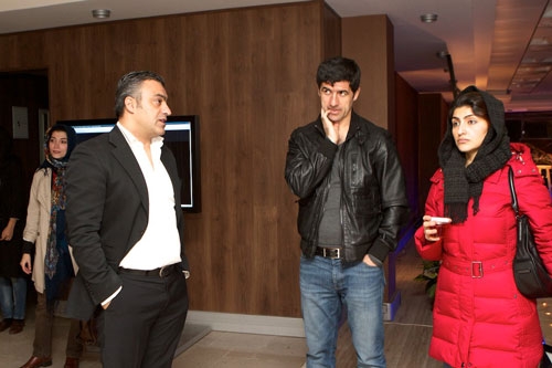 عکس کریم باقری و همسرش