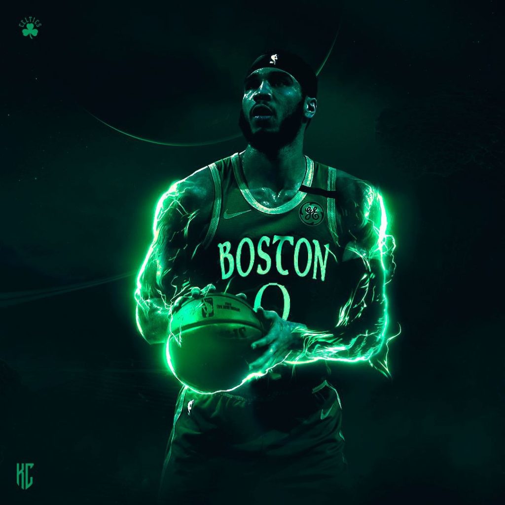 wallpaper for laptop Jayson Tatum