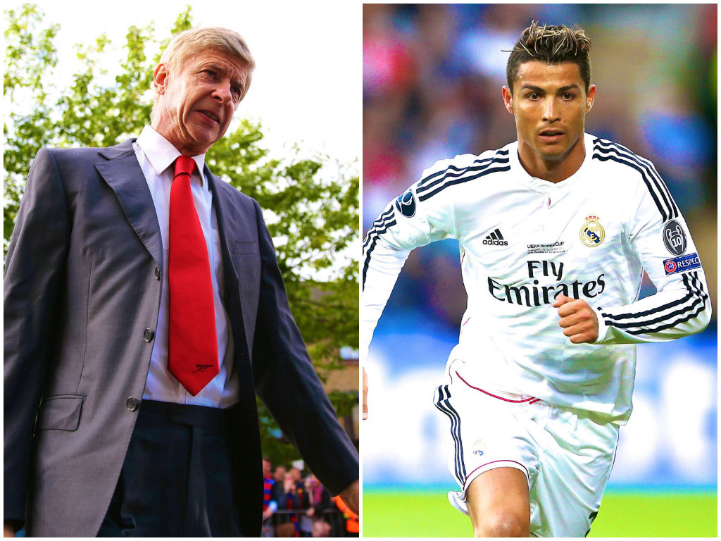 آرسن ونگر کریستیانو رونالدو آرسن ونگر کریستیانو رونالدو