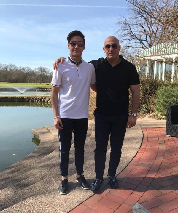 عکس خانوادگی علیرضا منصوریان