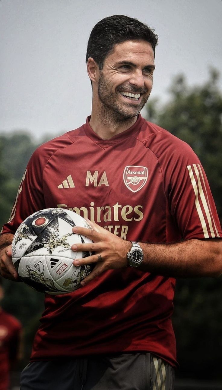 عکس میکل آرتتا فوتبالیست