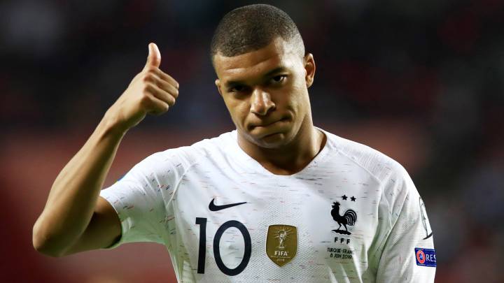 کیلیان امباپه رقابت های یورو 2020