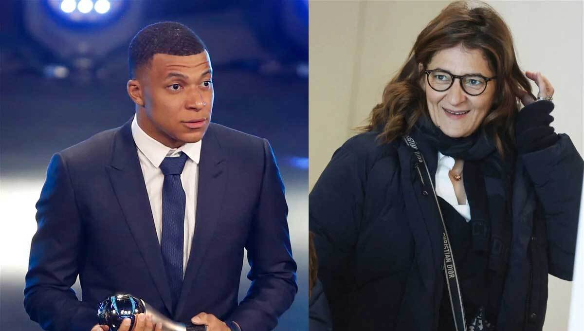 کیلیان امباپه و مادرش