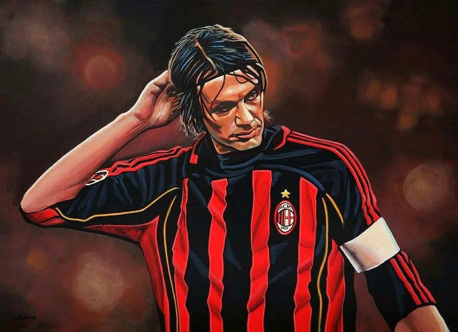 wallpaper 4k Paolo Maldini