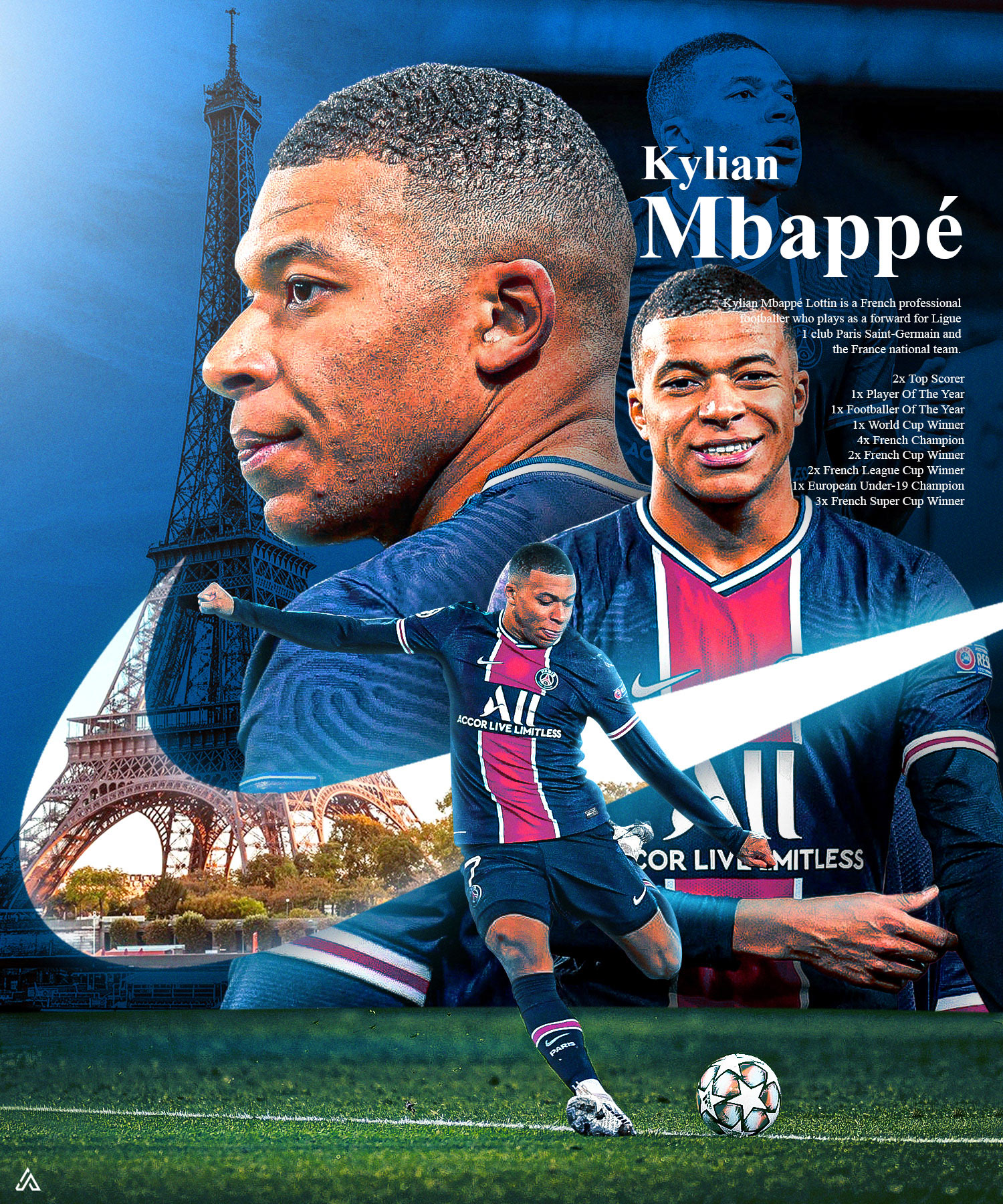 wallpaper Kylian Mbappé