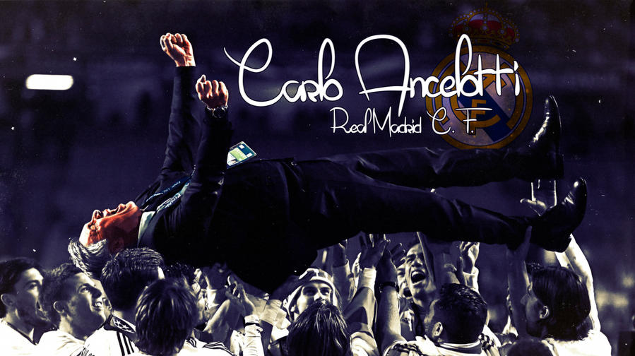 wallpaper for laptop Carlo Ancelotti