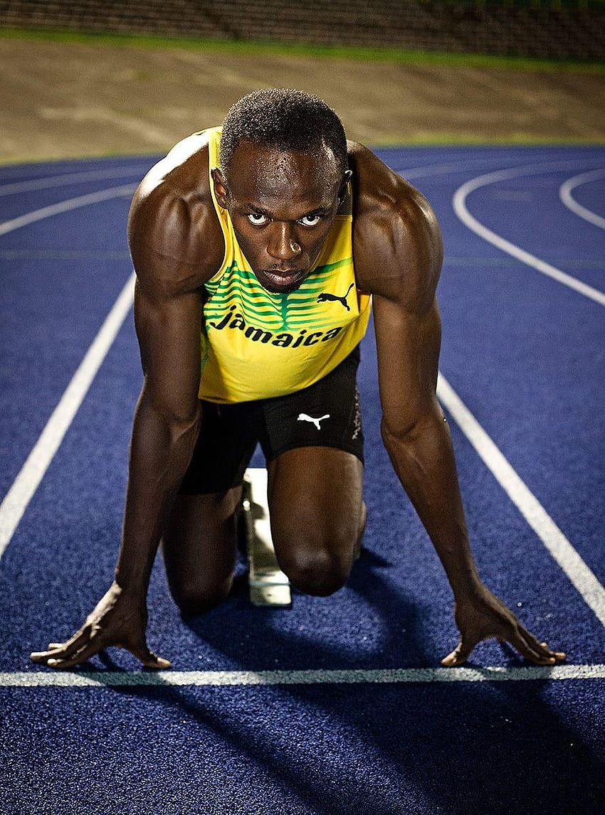 wallpaper for phone Usain Bolt