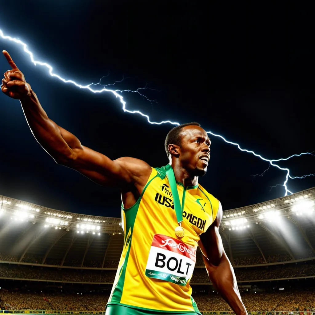 wallpaper hd Usain Bolt