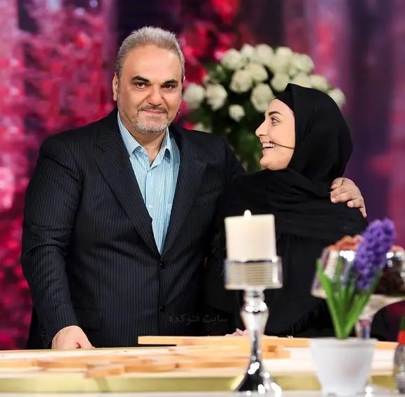 عکس جواد خیابانی و دخترش