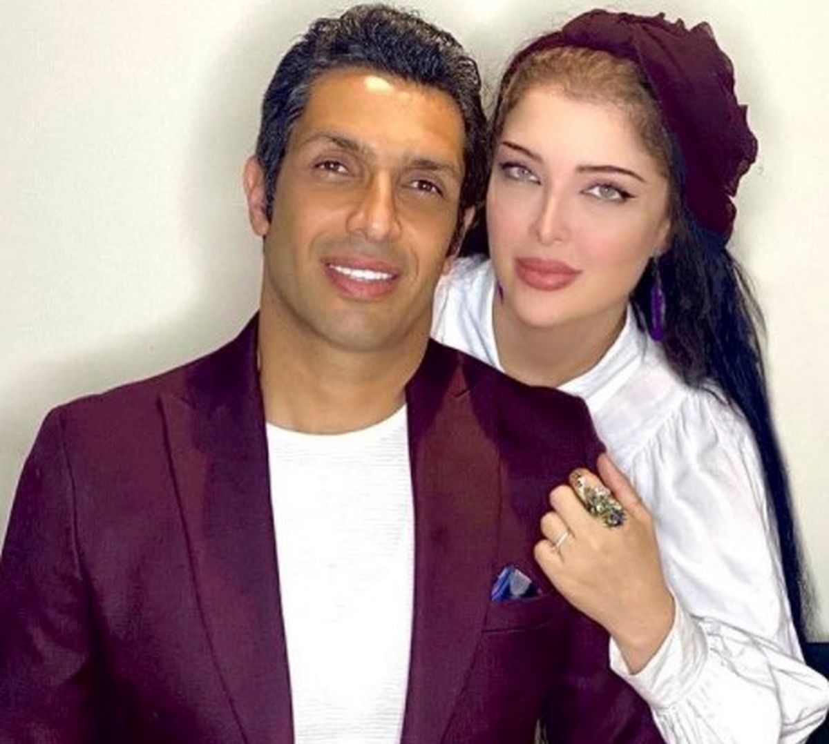 عکس همسر سپهر حیدری در دبی