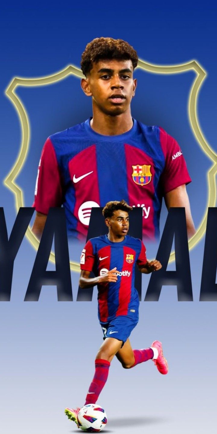 عکس لامین یامال خفن 