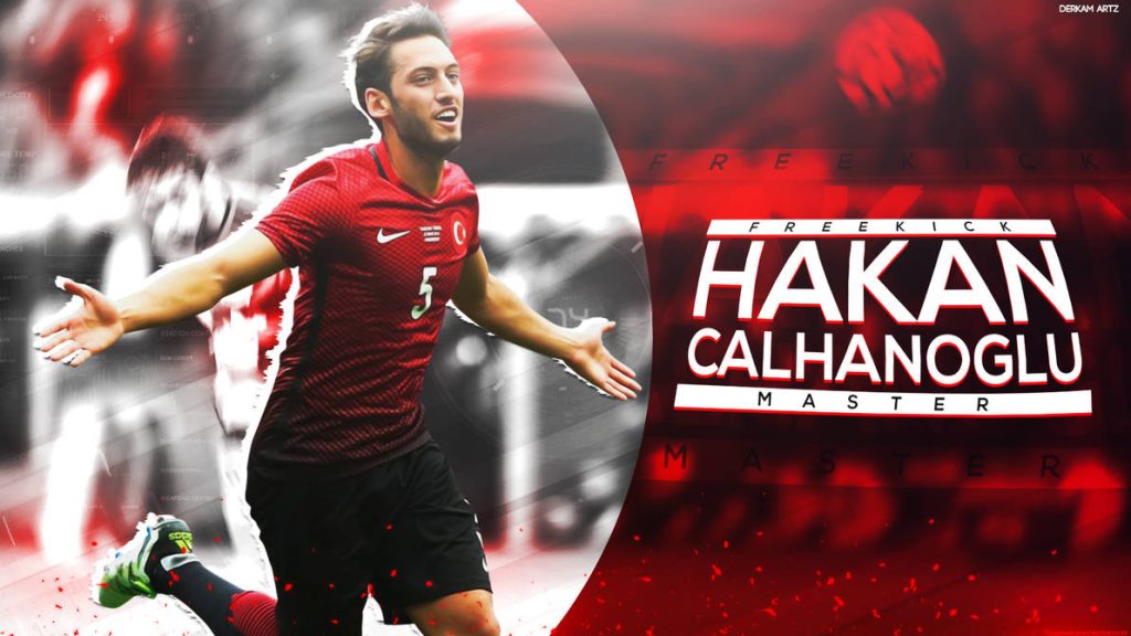wallpaper for phone Hakan Çalhanoğlu 