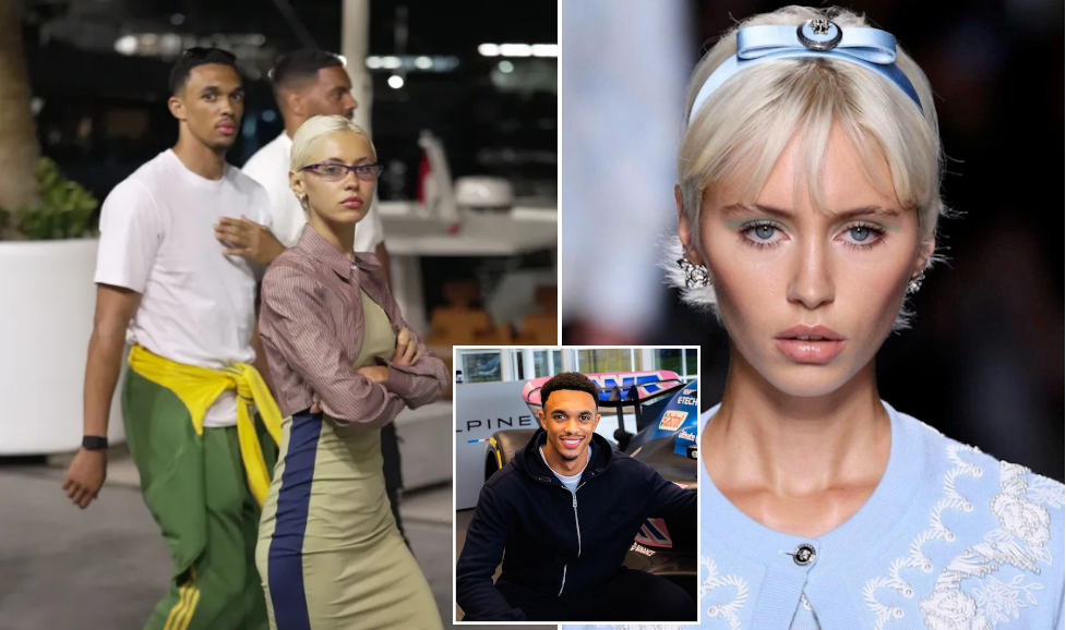 عکس الکساندر آرنولد و دوست دخترش