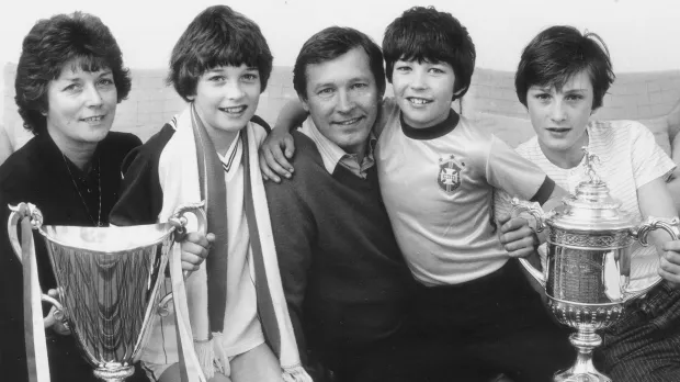 عکس خانوادگی الکس فرگوسن