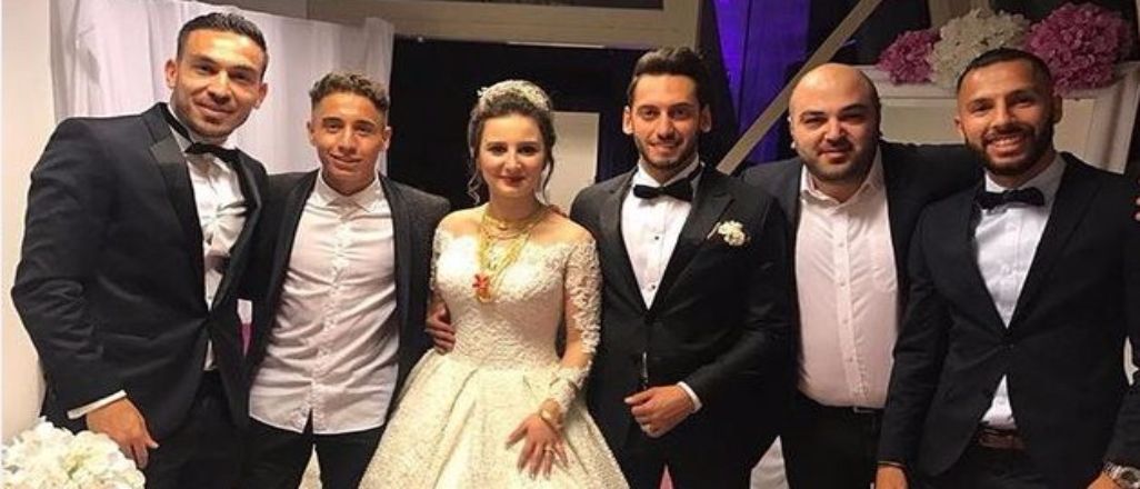 عکس خانوادگی هاکان چالهان اوغلو