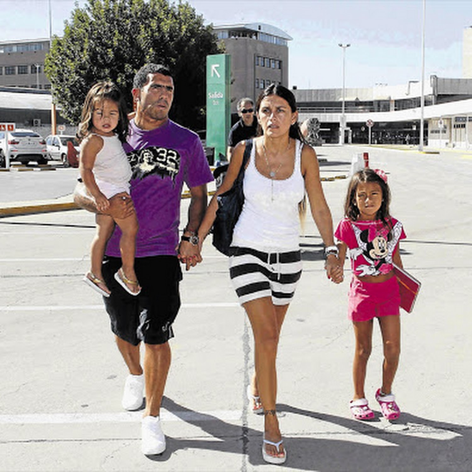 عکس خانوادگی کارلوس توز