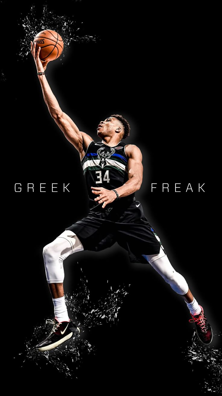 wallpaper 4k Giannis Antetokounmpo