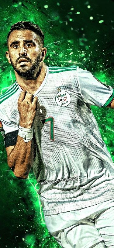 Riyad Mahrez wallpaper 4k