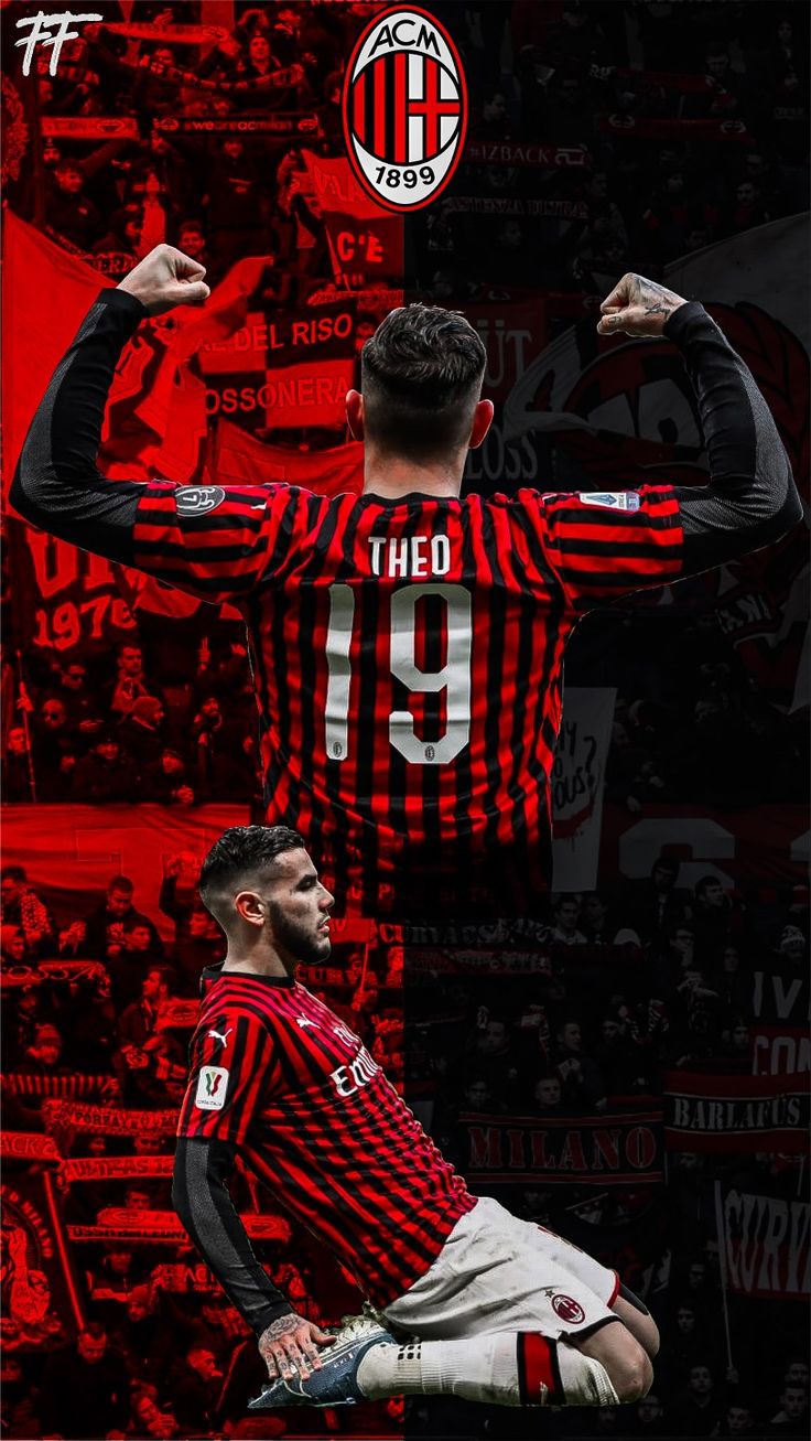 wallpaper for phone Theo Hernández