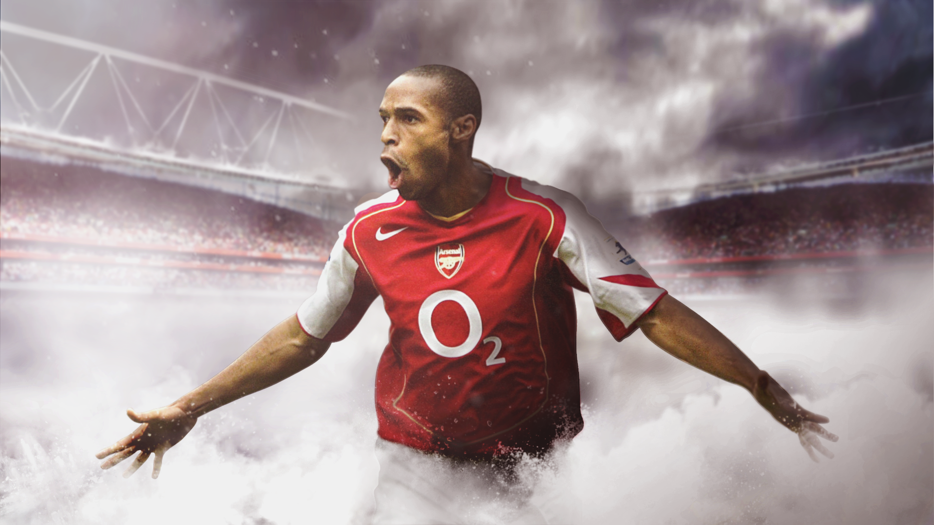 wallpaper 4k Thierry Henry