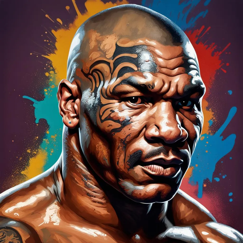 wallpaper 4k Mike Tyson