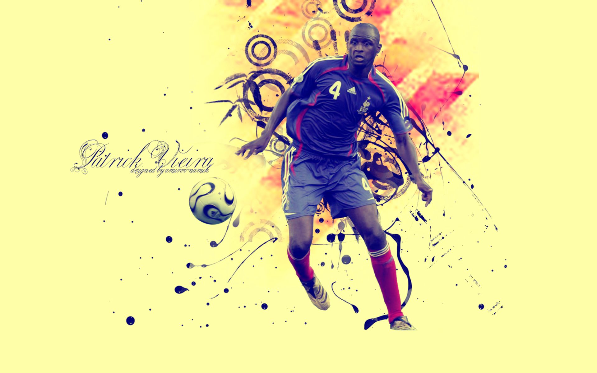wallpaper Patrick Vieira