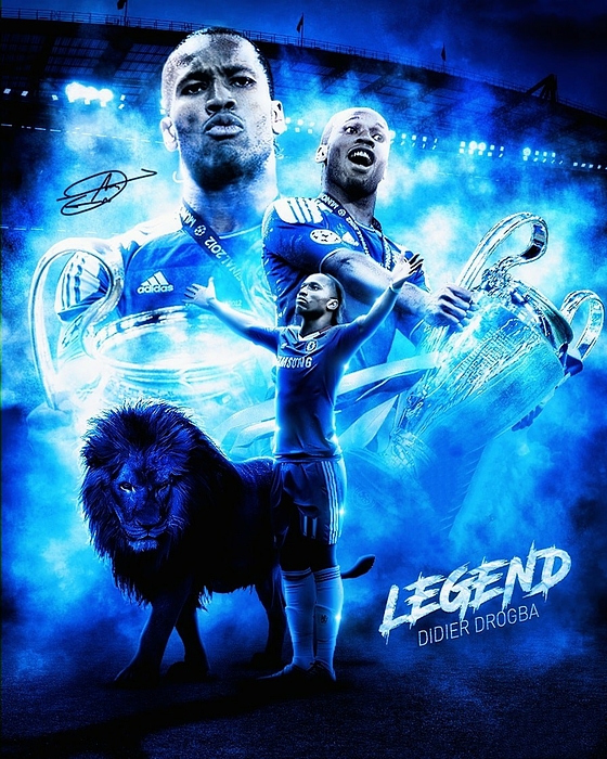 Didier Drogba wallpaper 4k