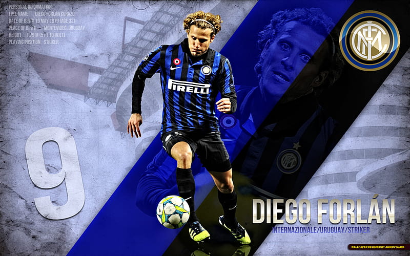 wallpaper for phone Diego Forlán