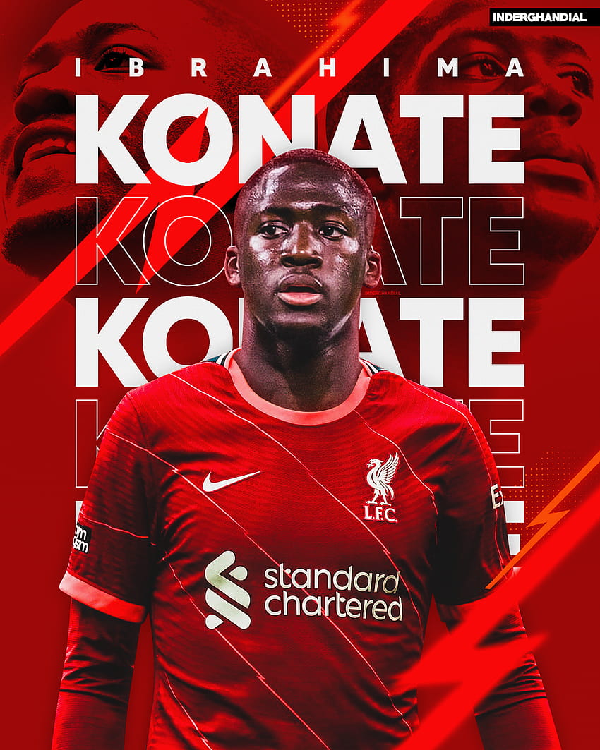 wallpaper for phone Ibrahima Konaté