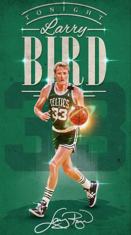 wallpaper 4k Larry Bird