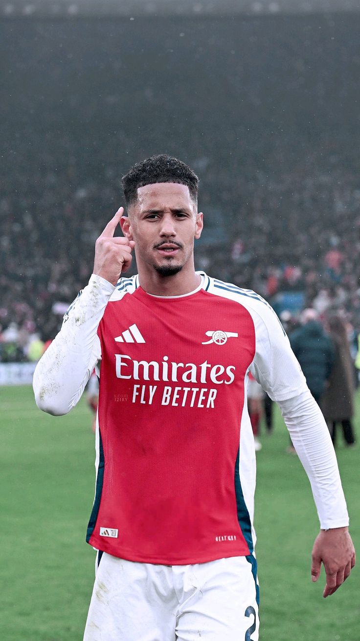 William Saliba wallpaper 4k