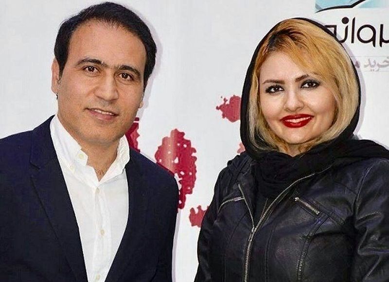 مهدوی‌کیا و همسرش