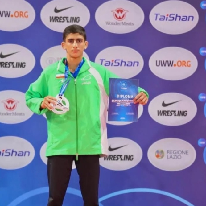 قهرمانی عرشیا حدادی