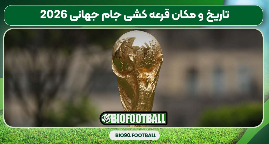 تاریخ و مکان قرعه کشی جام جهانی 2026 تاریخ و مکان قرعه کشی جام جهانی 2026