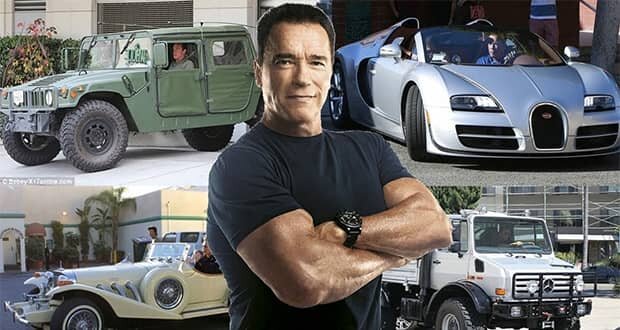 ماشین های آرنولد شوارتزنگر - مجله بیوگرافی فوتبال