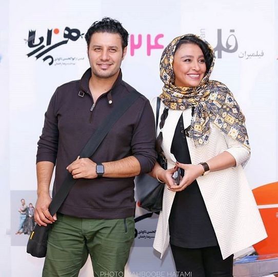 عکس جواد عزتی و همسرش