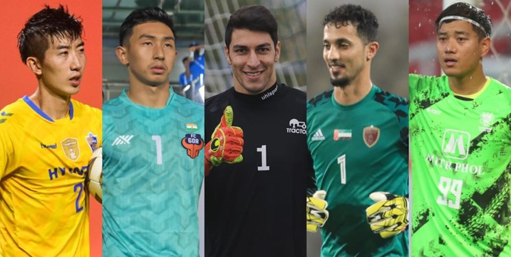 بهترین دروازه بان آسیا 2025