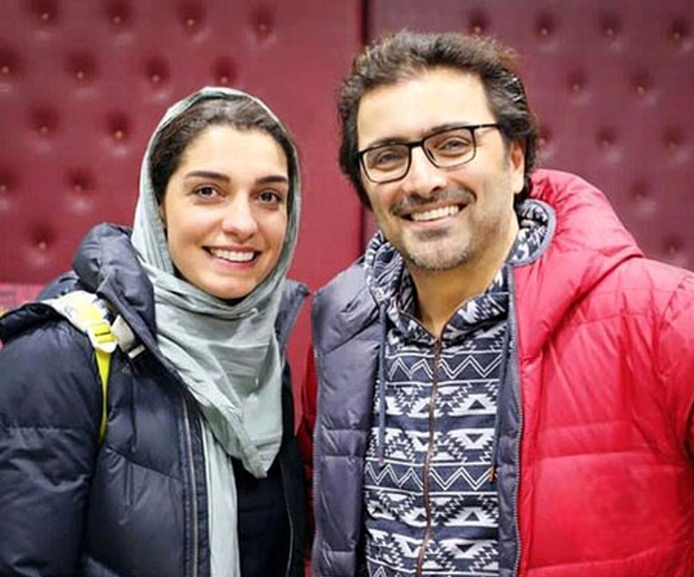 عکس همسر امین زندگانی