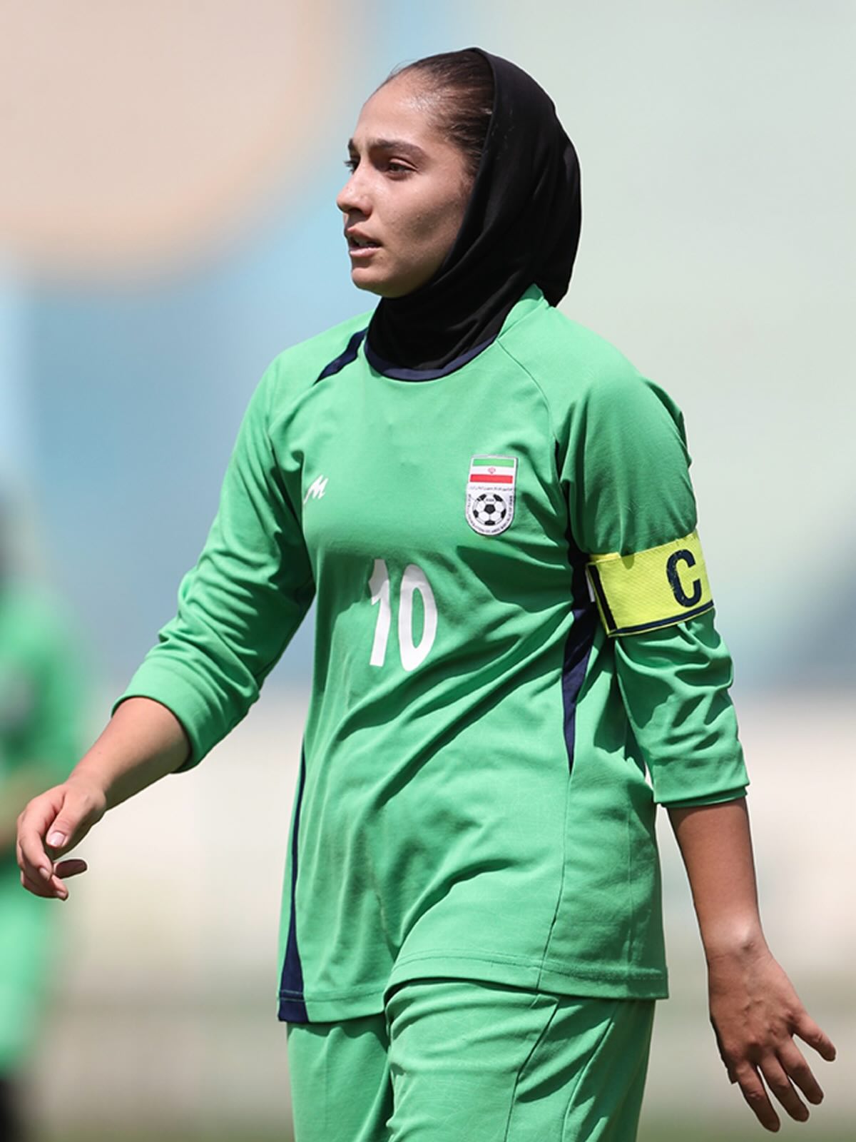 عکس نازنین منصوری فوتبالیست