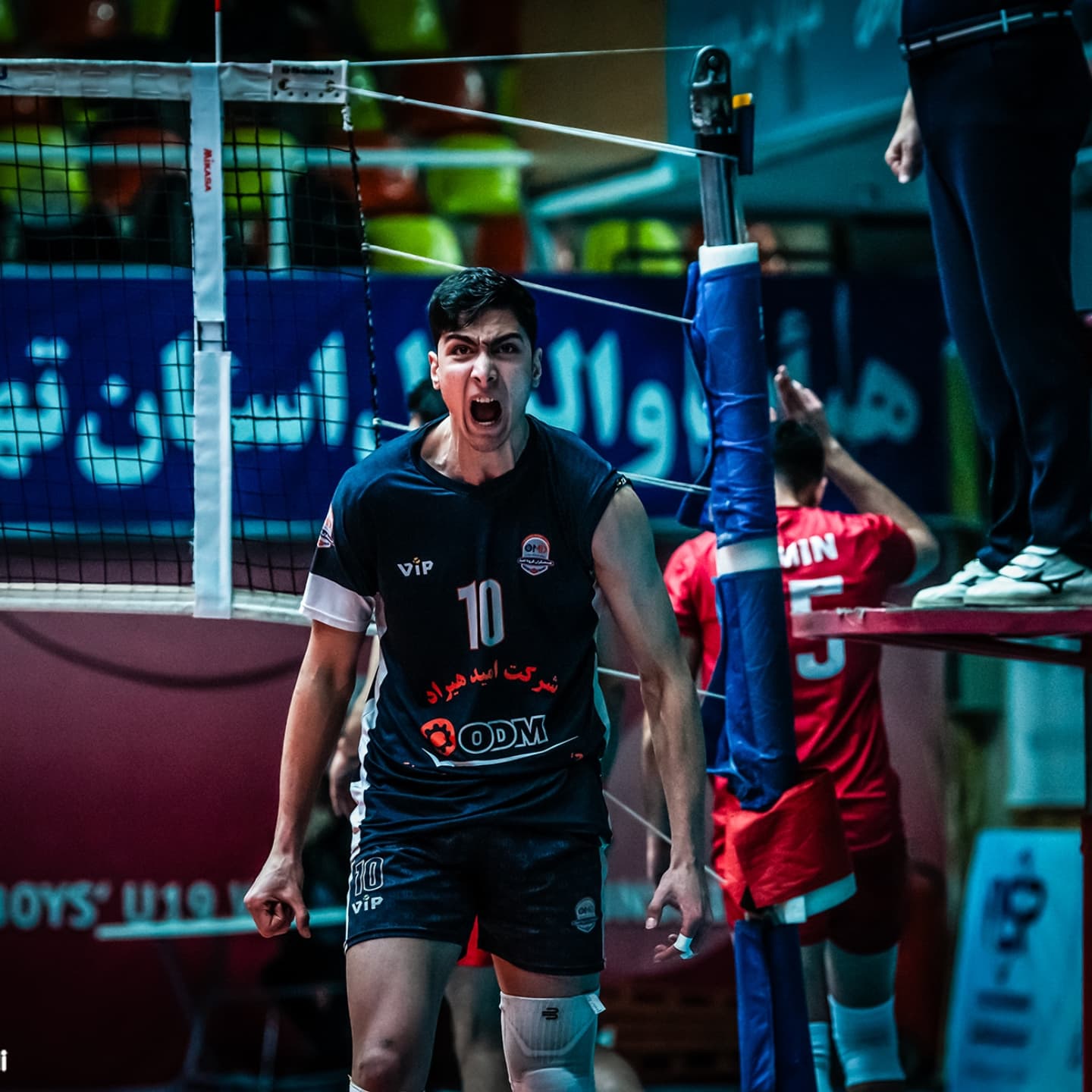 عکس پویا آریاخواه والیبالیست