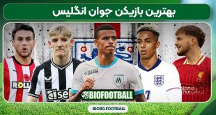 بهترین بازیکن جوان انگلیس