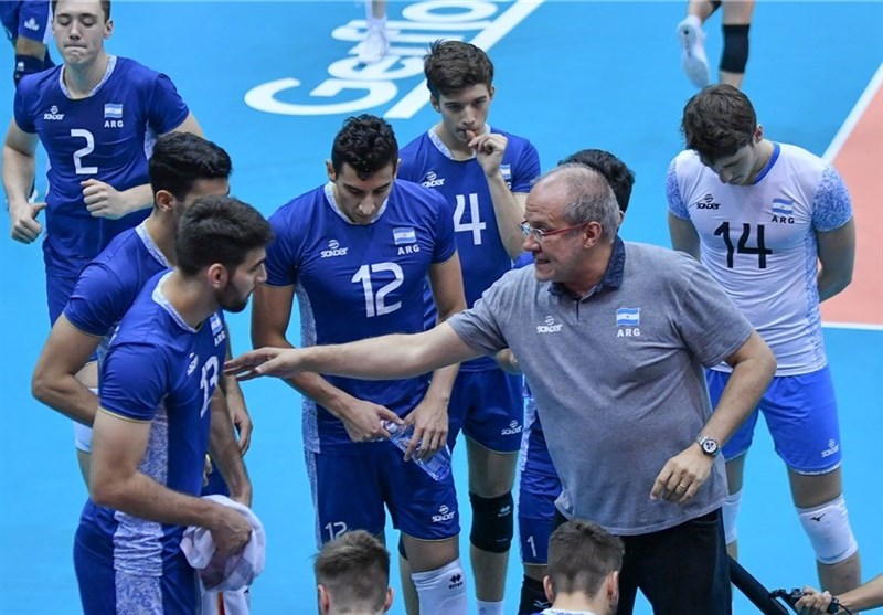 درآمد تیم ملی والیبال آرژانتین